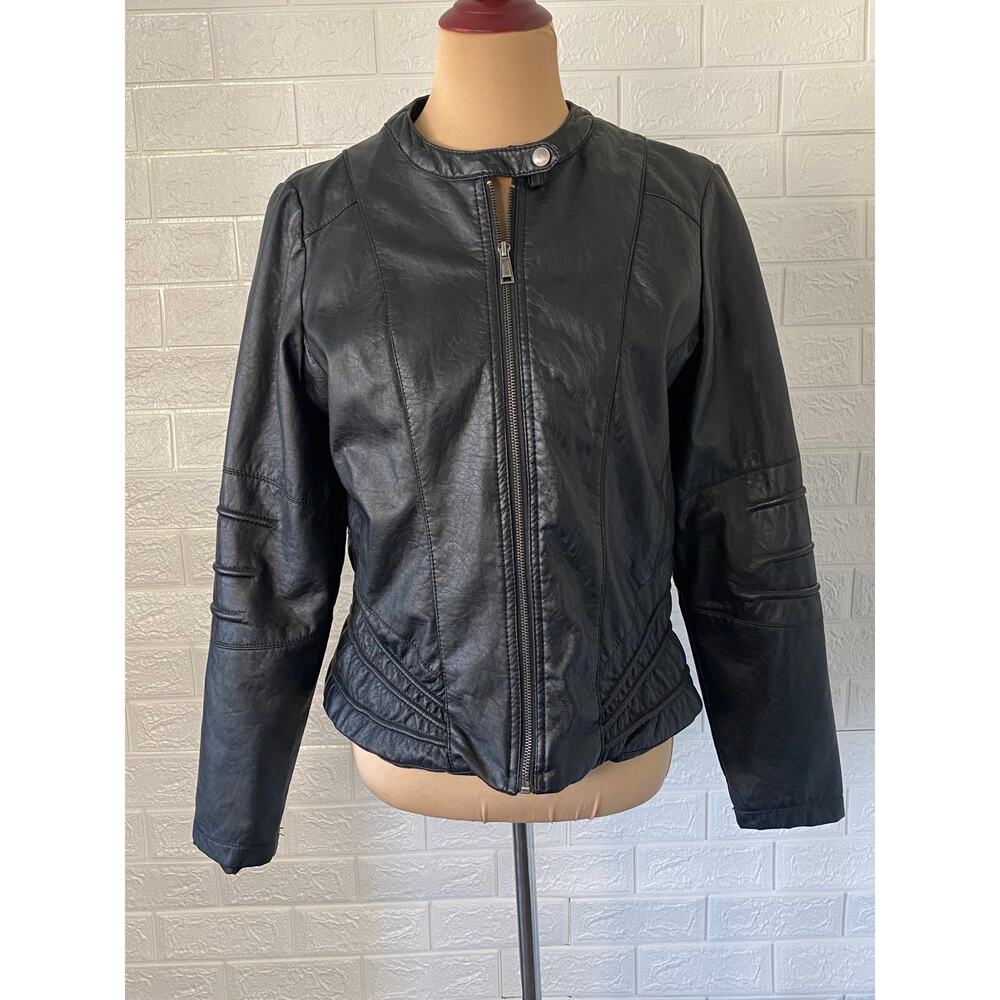 Faux Leather Jacket